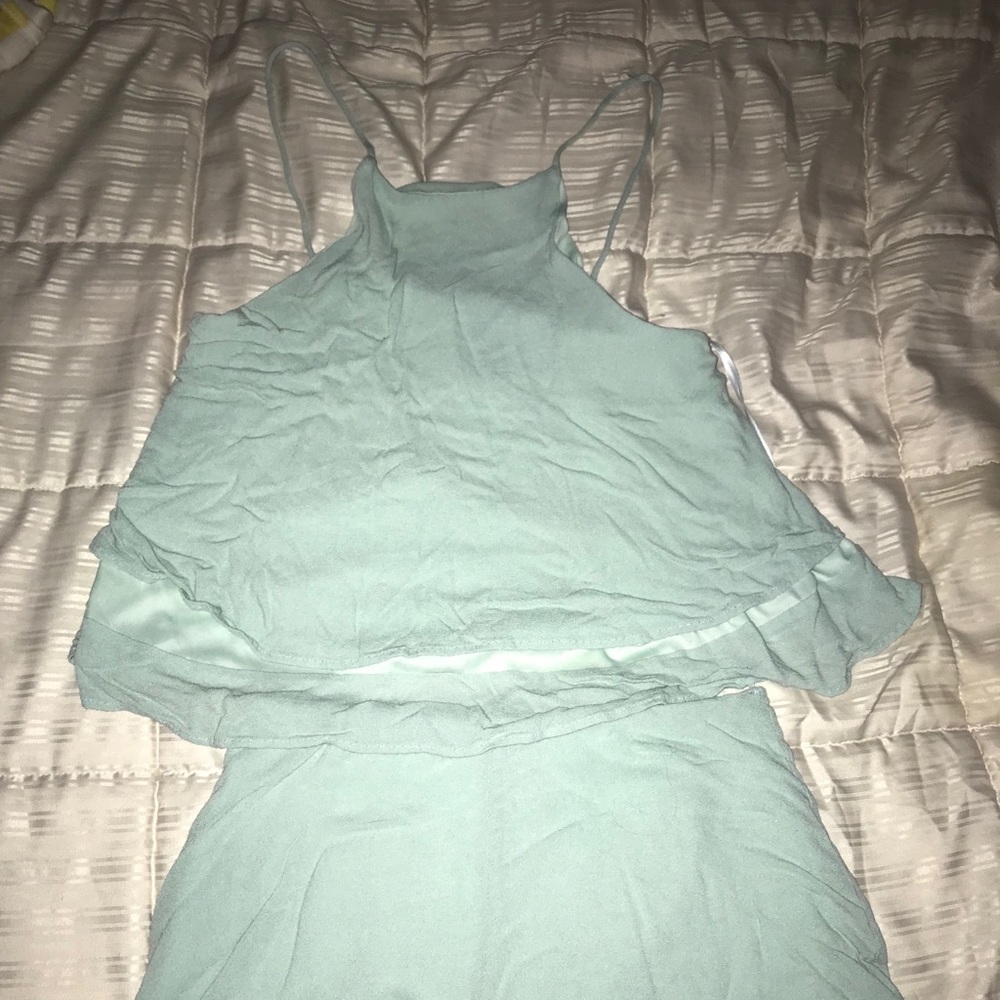 Boutique blue two piece!